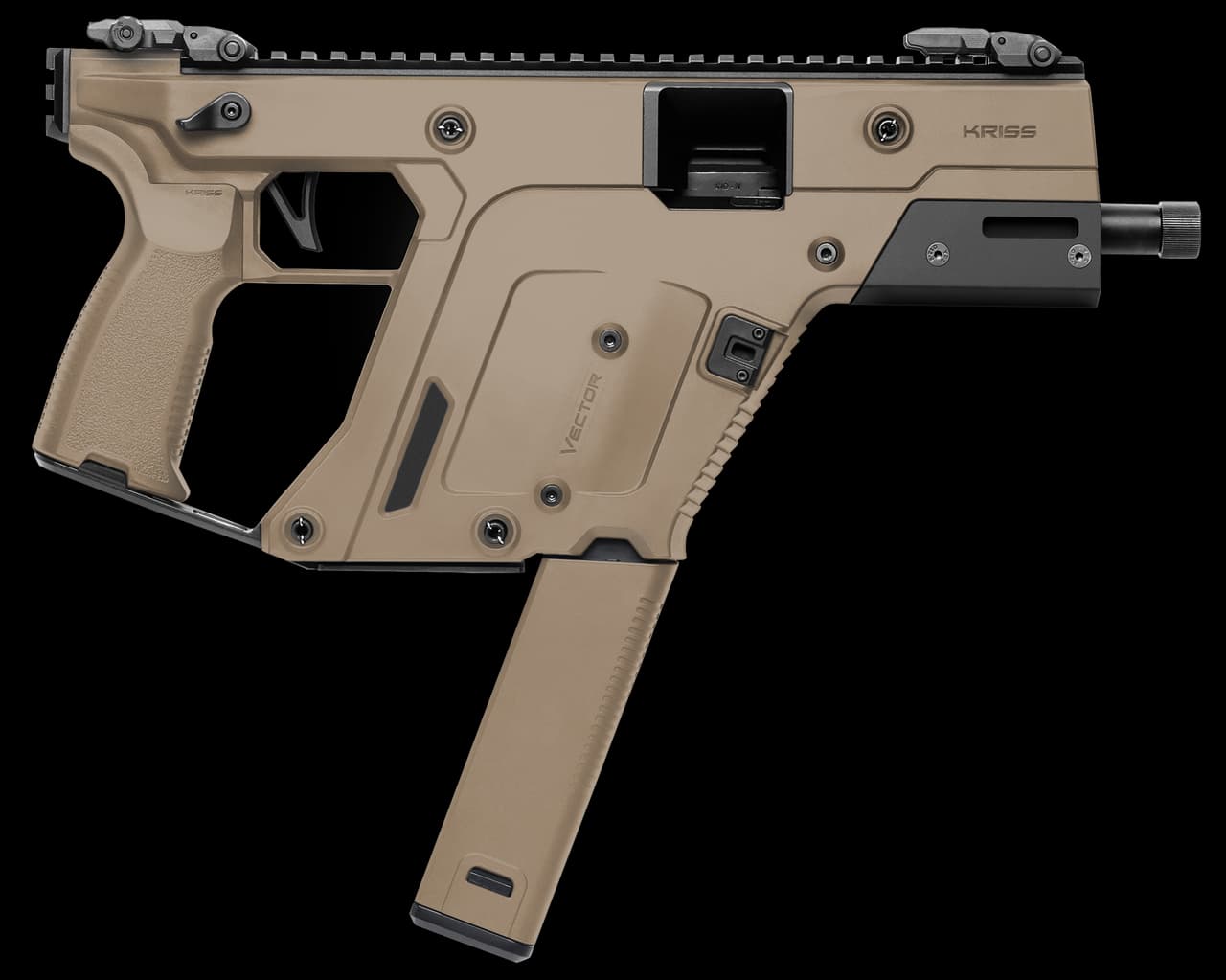 Kriss USA Vector SDP G3, 45 ACP, 5.50" Barrel, 30 Rds, Flat Dark Earth - 810172121744