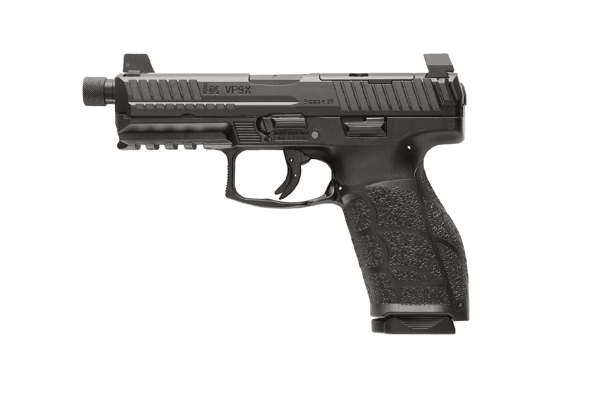 Heckler and Koch VP9A1 X Tactical 9mm 4.7" Threaded Barrel 15-Rounds Optics Ready