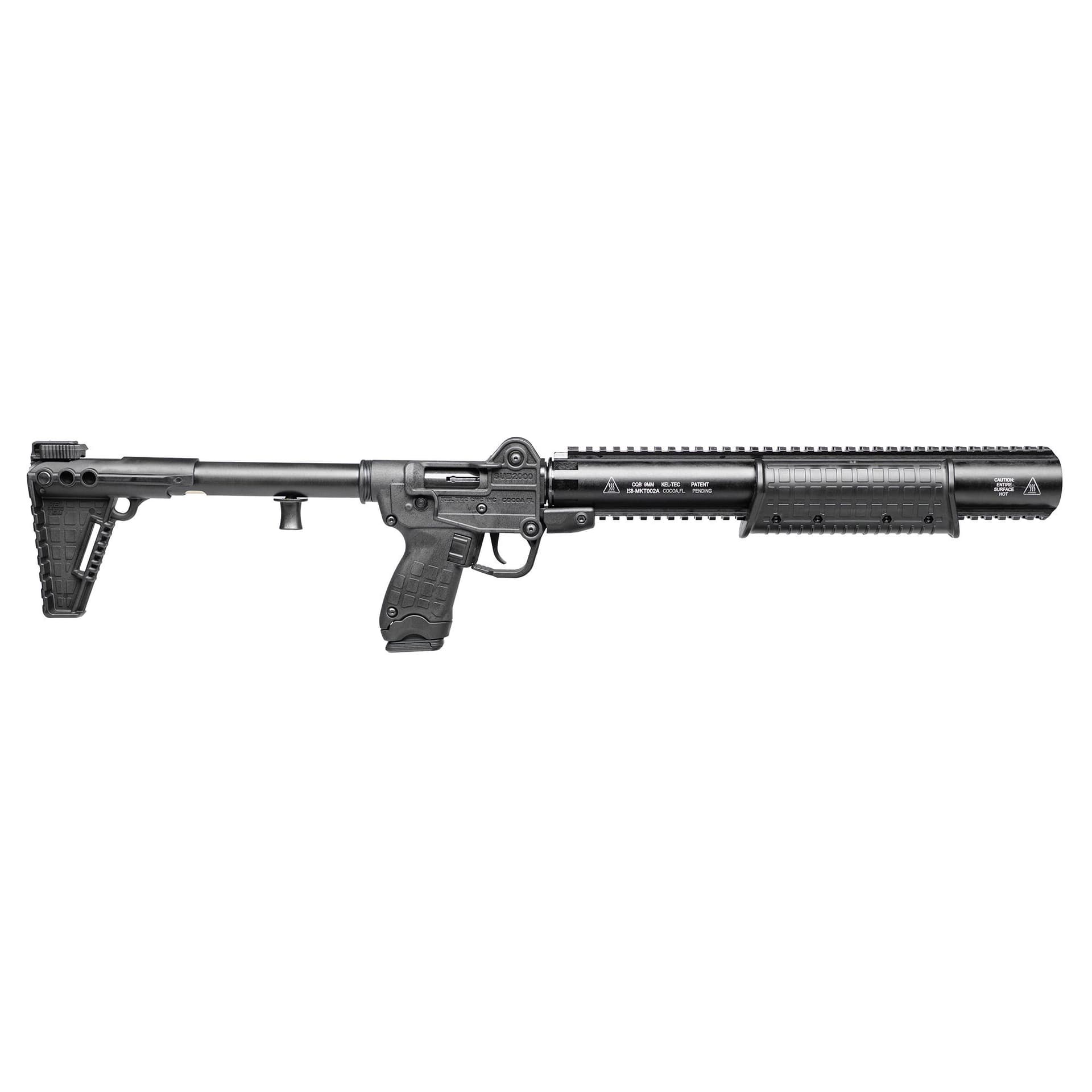 Kel-Tec SUB2000 CQB 9mm 16.25" Barrel 17-Rounds Integrally Suppressed