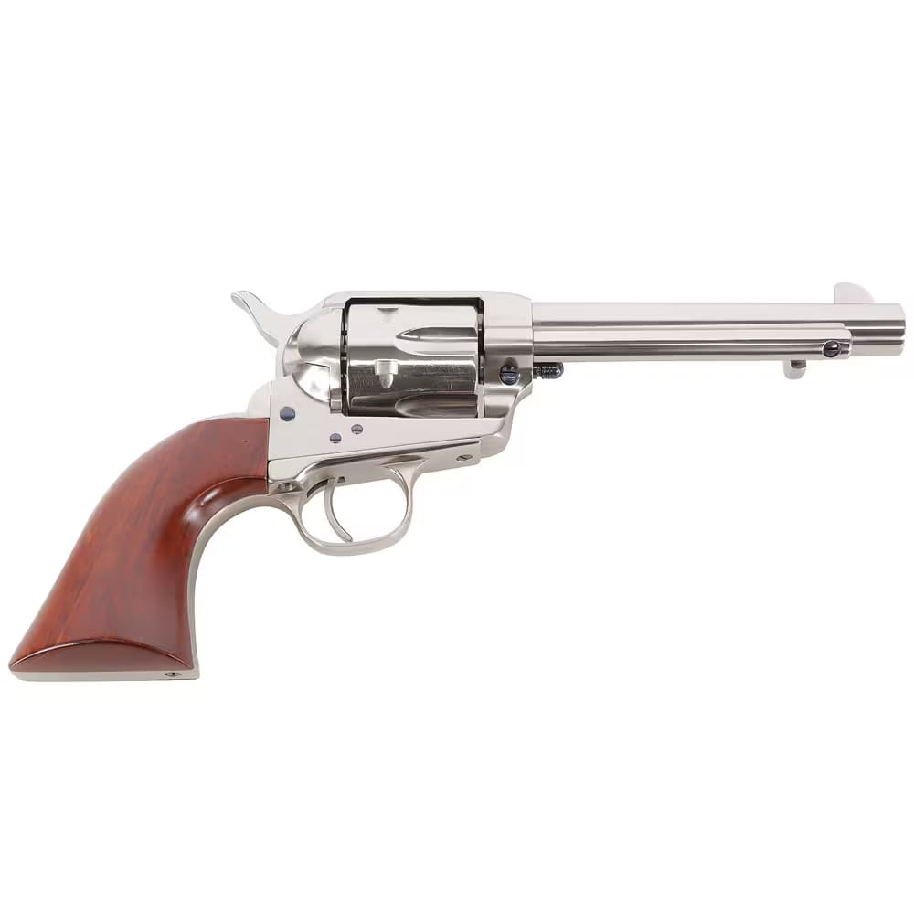 Uberti 1873 Cattleman Nickel .45 Colt 5.5" Bbl F/N Plated Steel NM 6rd Revolver