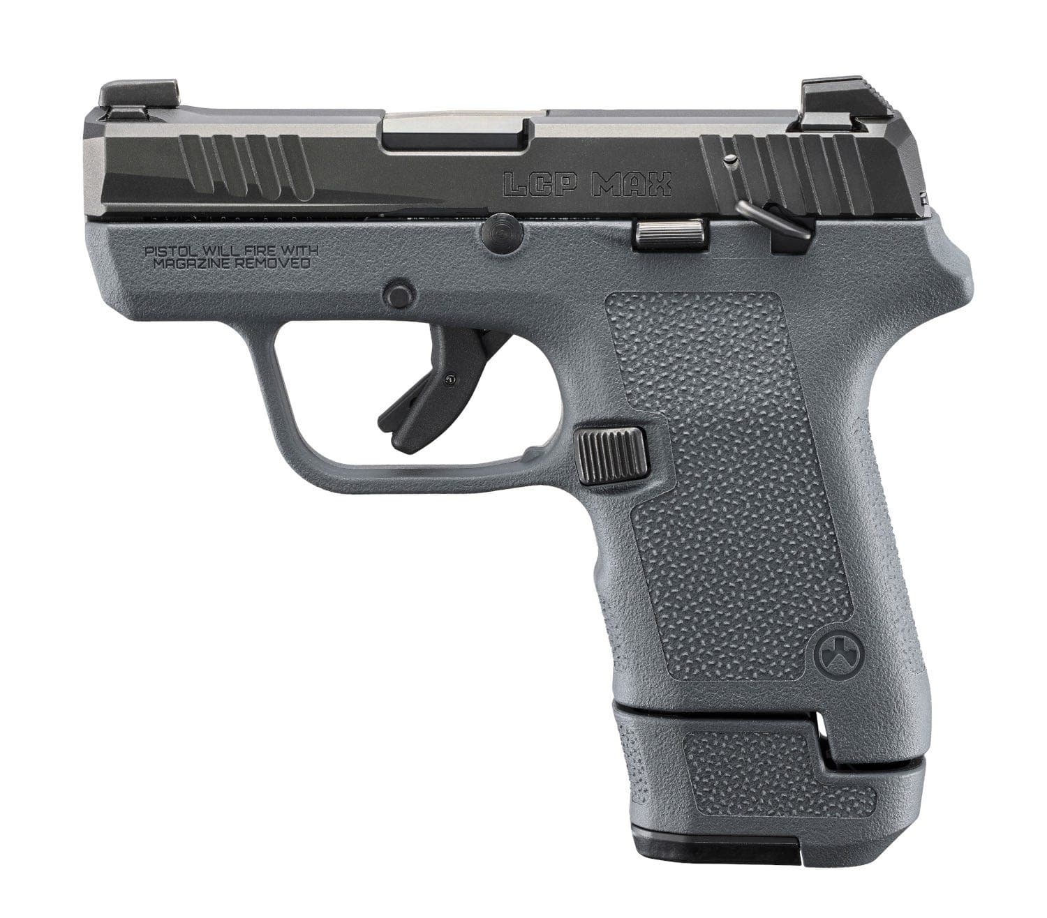 Ruger LCP MAX Stealth Grey .380 ACP 2.8" Barrel 13-Rounds w/ Magpul EHG