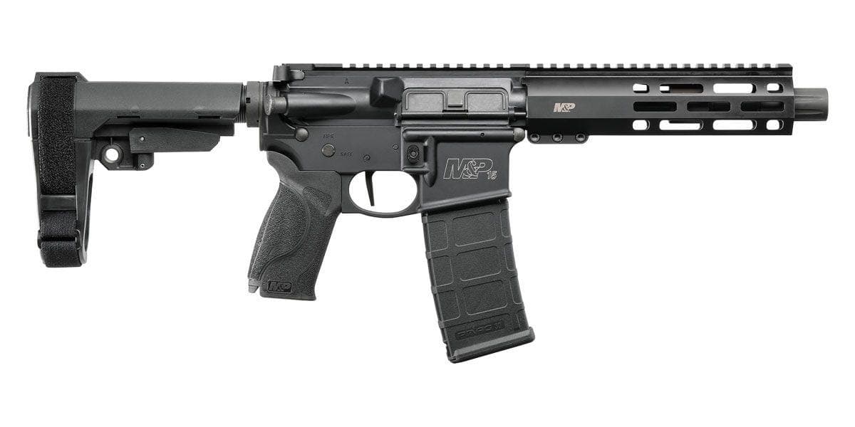 Smith and Wesson M&P15 Pistol 5.56/.223 Rem 7.5" Barrel 30-Rounds