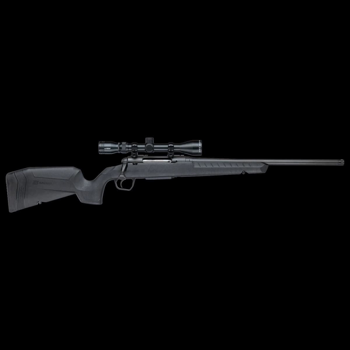 Savage Arms Axis XP, 308 WIN, 22.00" Threaded Barrel, 4 Rds, Black
