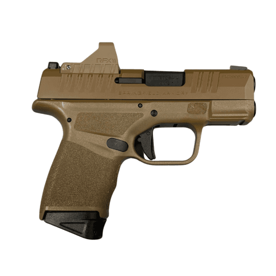 Springfield Hellcat Gear Pac 3" 9mm (3)13rd/(1)11rd Pistol, FDE - Optic