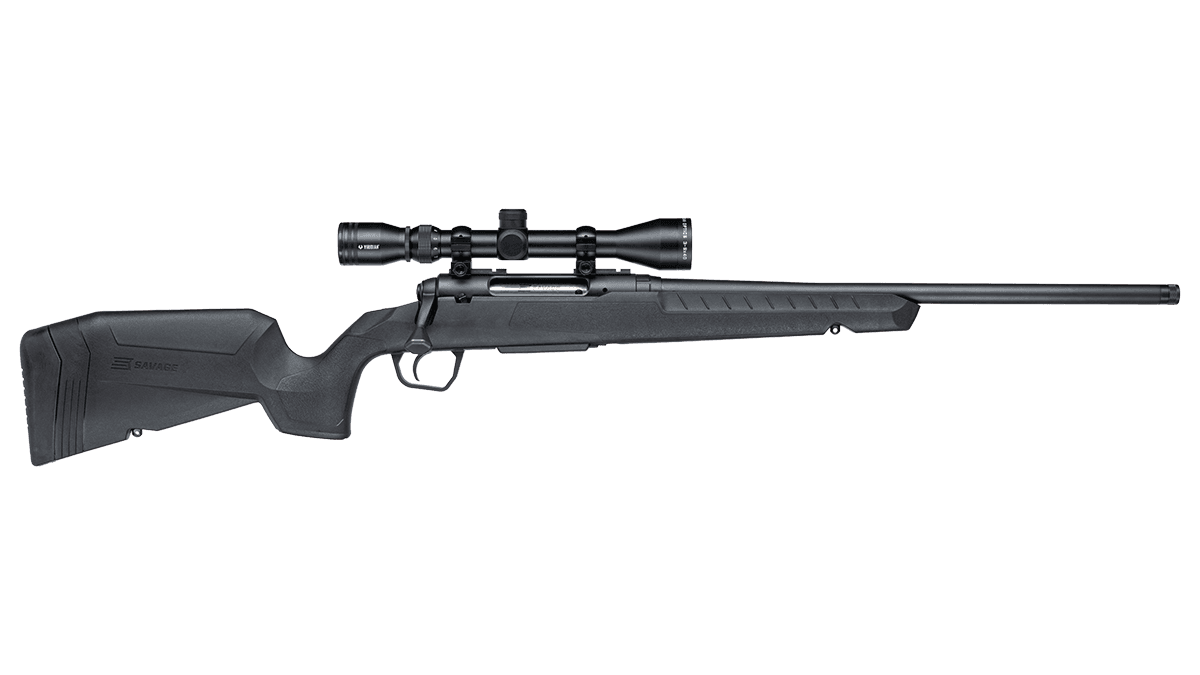 SAVAGE ARMS - AXIS XP 30-06 Springfield 20" BBL (1)4RD Mag Black w/Scope
