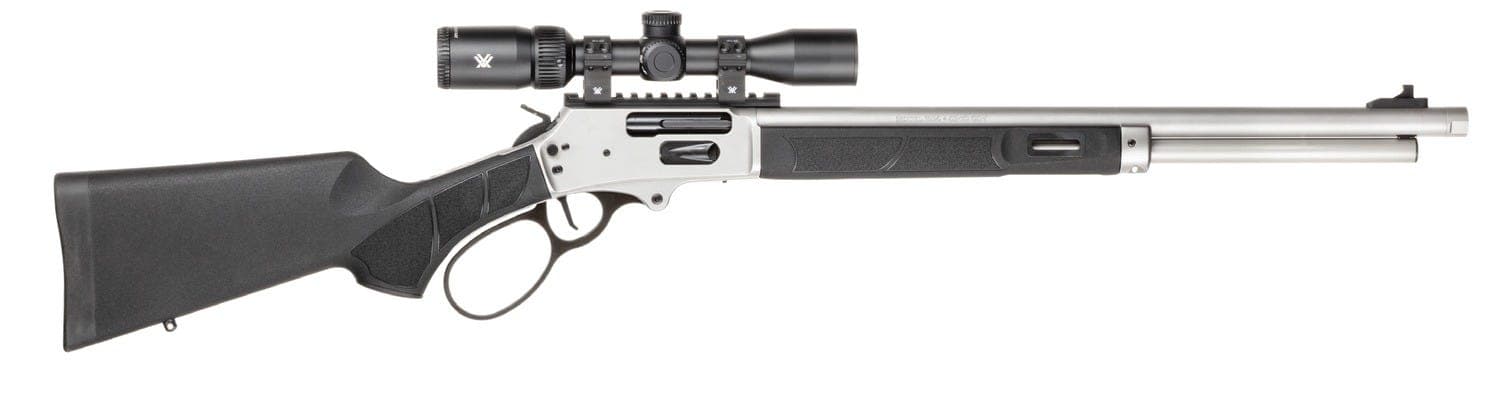 Smith & Wesson 1854 Combo Stainless .45-70 Gov 20" Threaded Barrel 6-Rounds w/ 2-7x Scope