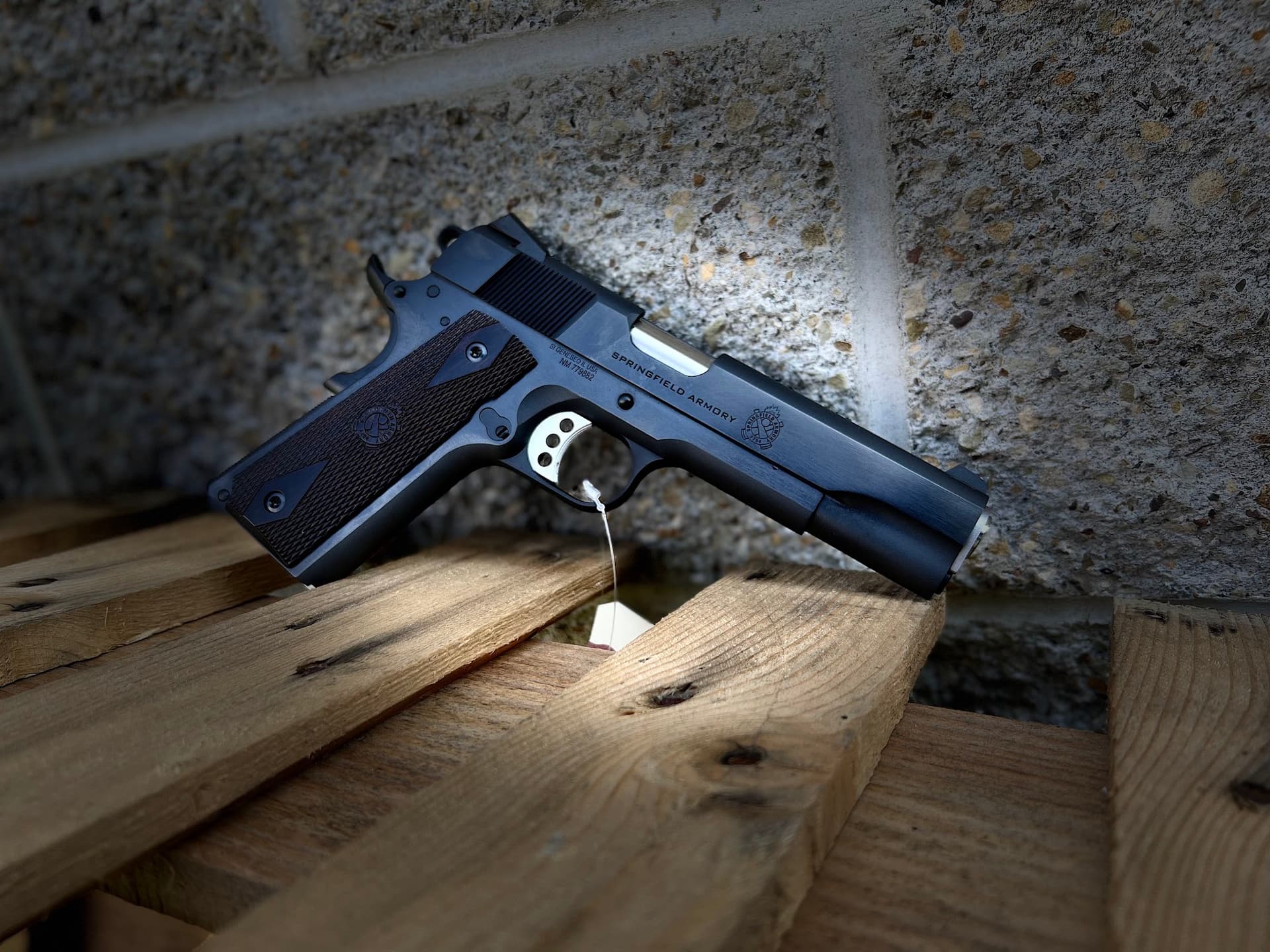 SPRINGFIELD 1911 GARRISON SEMI-AUTO PISTOL 9MM 5" BARREL BLUE 9 ROUNDS