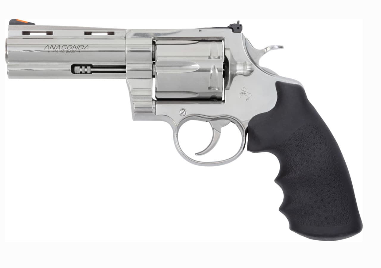 colt-anaconda-44-mag-4-25-barrel-stainless-finish-adjustable-sights-hogue-grip-6rd
