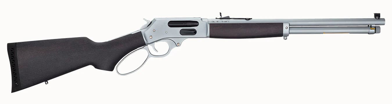 HENRY REPEATING ARMS SIDE GATE ALL WEATHER LEVER ACTION RIFLE .45-70 18.43" BARREL 4-ROUNDS
