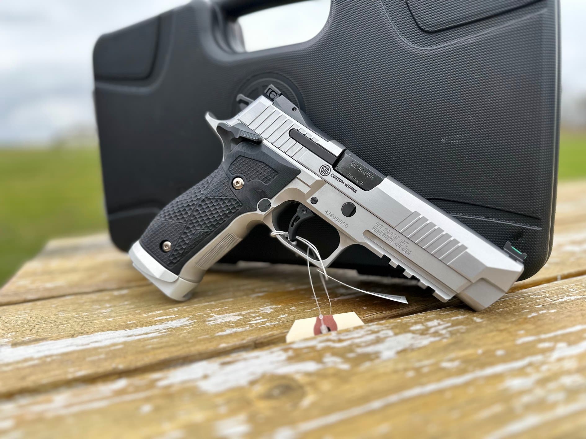 SIG SAUER P226 XFIVE STAS STAINLESS 9MM 5" BARREL 20-ROUNDS G-10 GRIPS