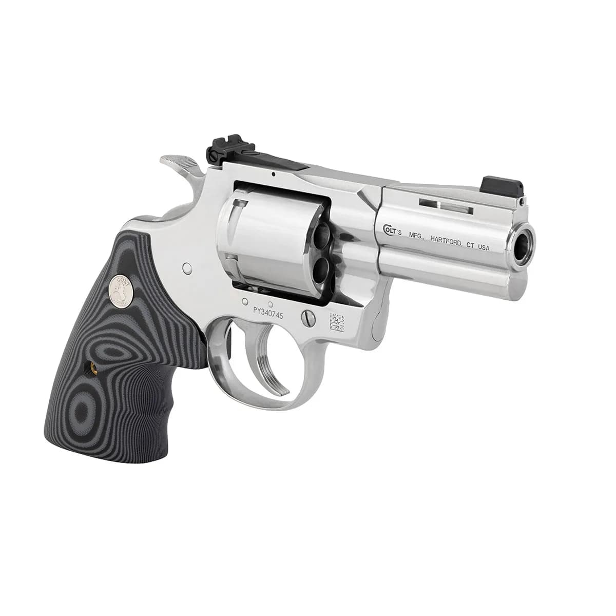 Colt Python Combat Elite 357 Magnum 3" BBL 6RD Stainless Steel