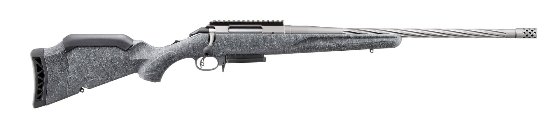 RUGER AMERICAN GEN 2 GREY 7MM-08 20" THREADED BARREL W/ BRAKE 3-ROUNDS