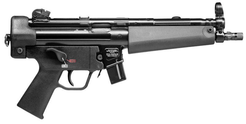 HECKLER AND KOCH SP5 TACTICAL PISTOL 9MM 8.86" BARREL 10-ROUNDS