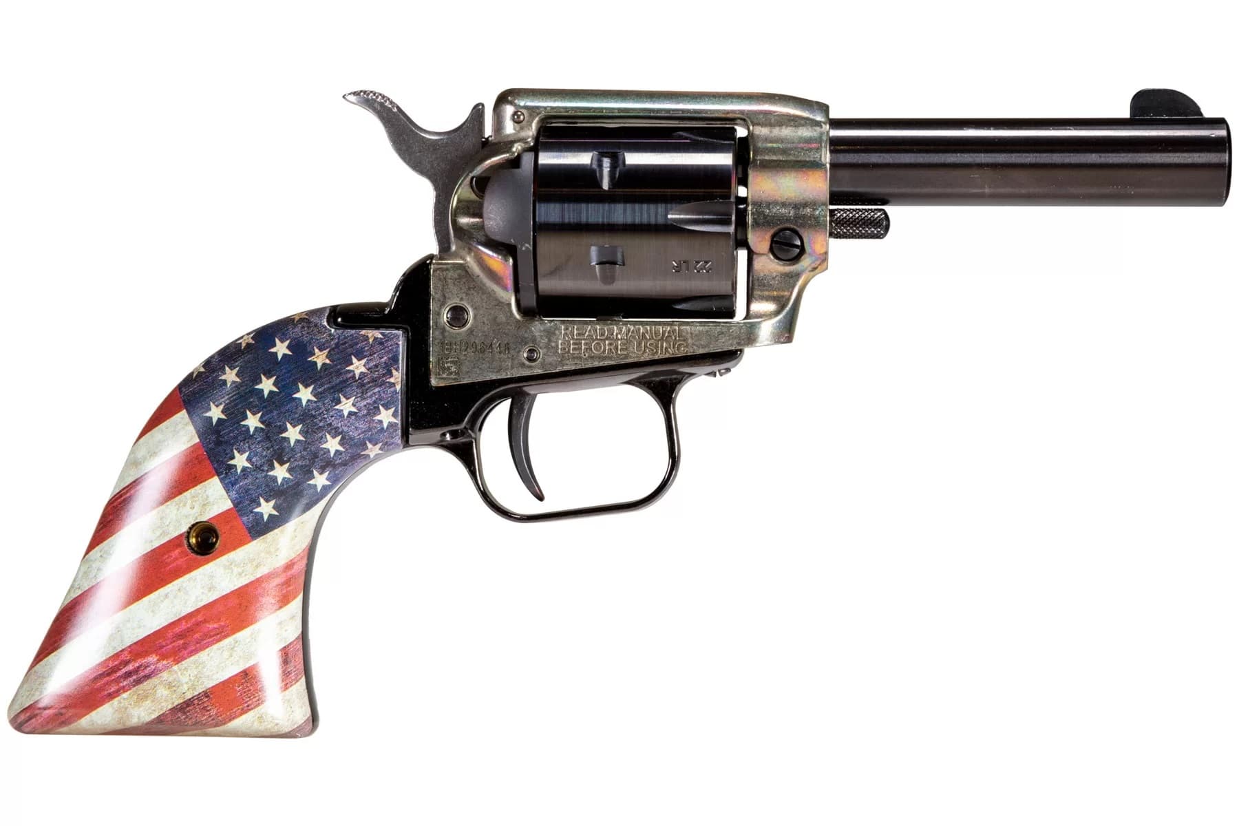 HERITAGE MANUFACTURING Barkeep 22LR 3" Blk/CH 6rd USFlag