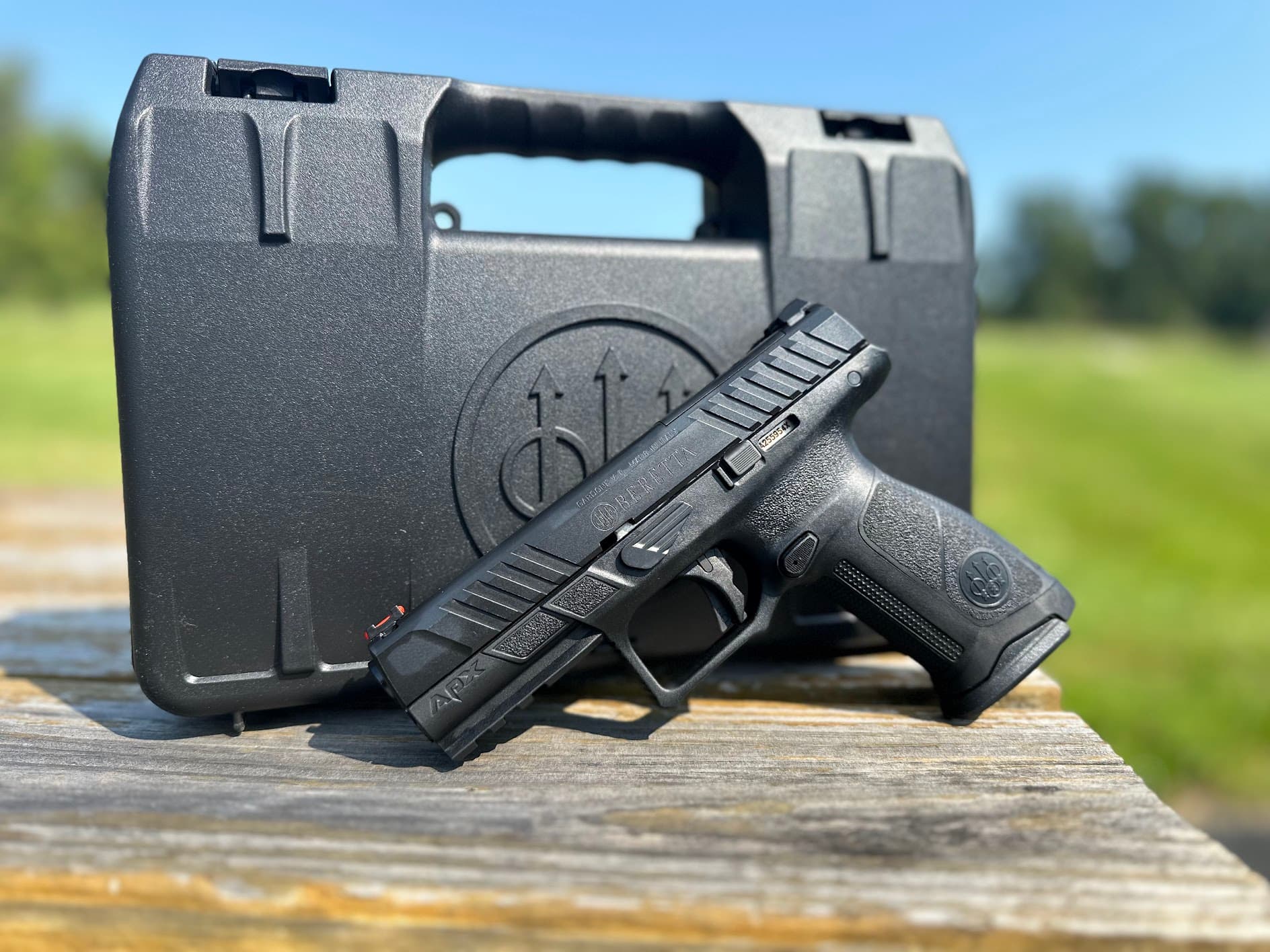 Beretta APX A1 9mm 4.25" Barrel 17-Rounds Fiber Optic Front Sight