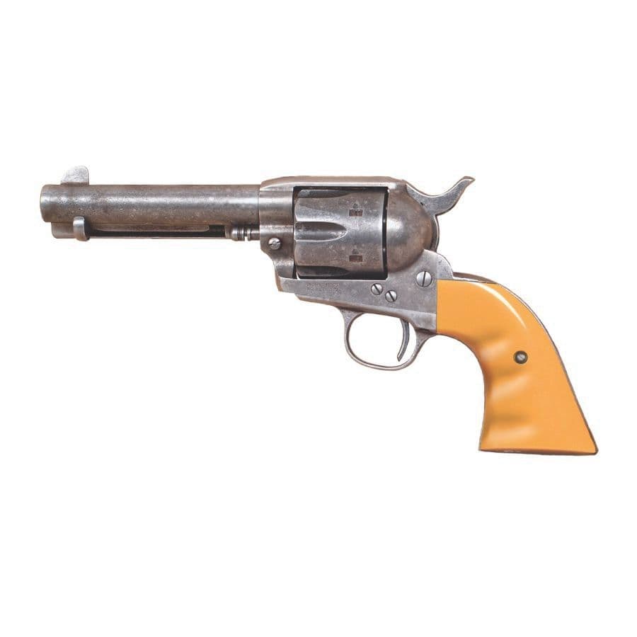 Cimarron Firearms Rooster Shooter Hollywood Series .45 LC Revolver, Original - RS410