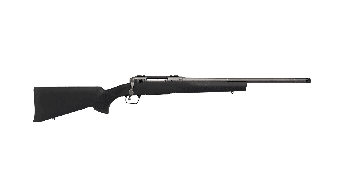 Savage 110 Trail Hunter Lite 400 Legend, 20" Threaded Barrel, Black Hogue, 4rd