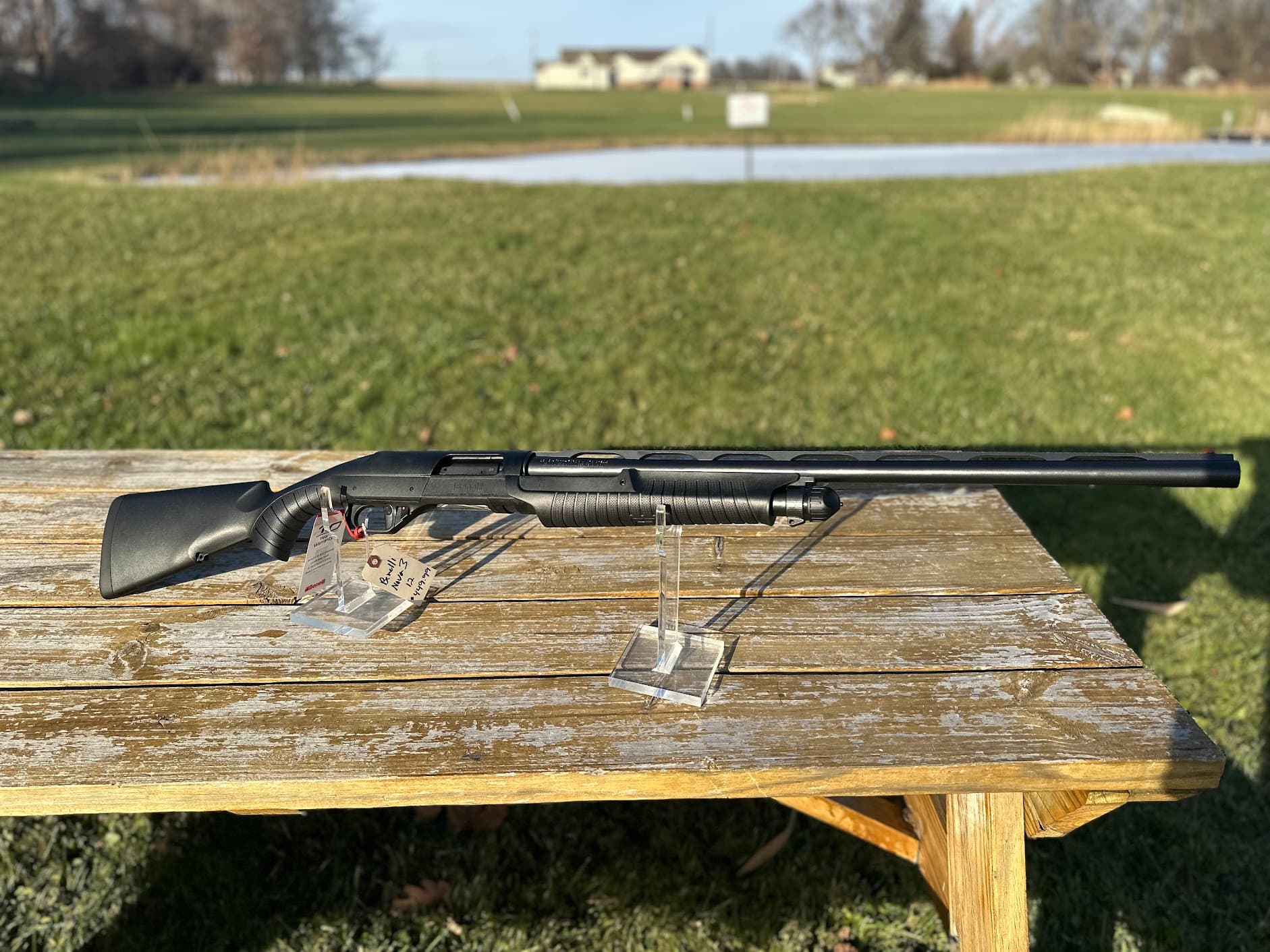 Benelli Nova 3 12ga 3" 26" Bbl Black 4+1 Pump-Action Shotgun 20500
