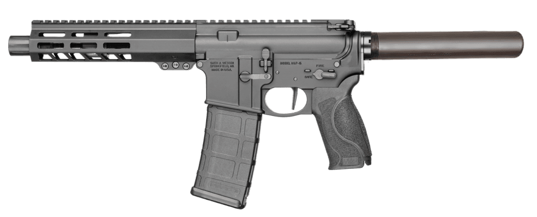 Smith and Wesson M&P15 Pistol 5.56 NATO 7.5" Barrel 30-Rounds