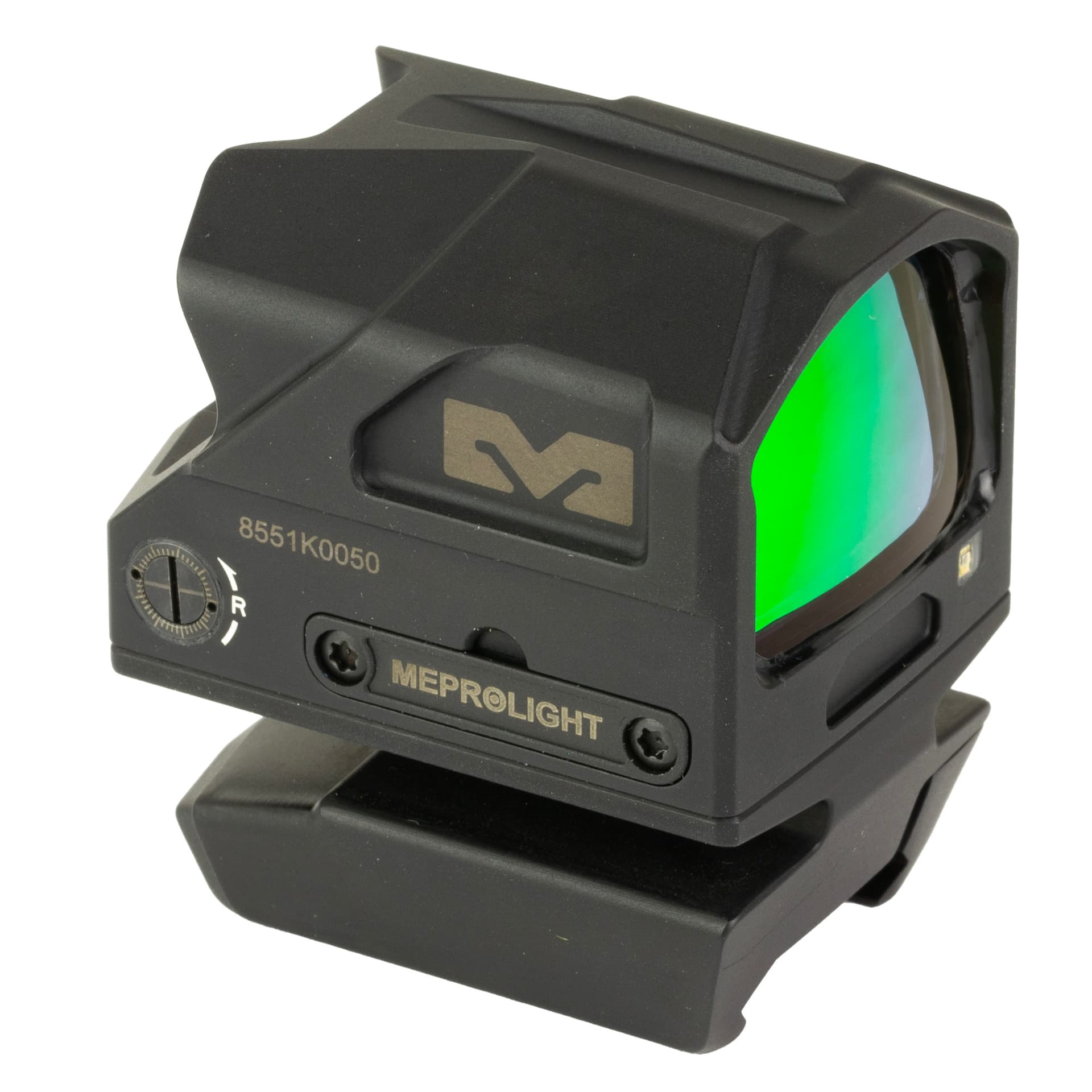 Meprolight USA MCO Pro Matte Black 1x, 3 Segment Reticle