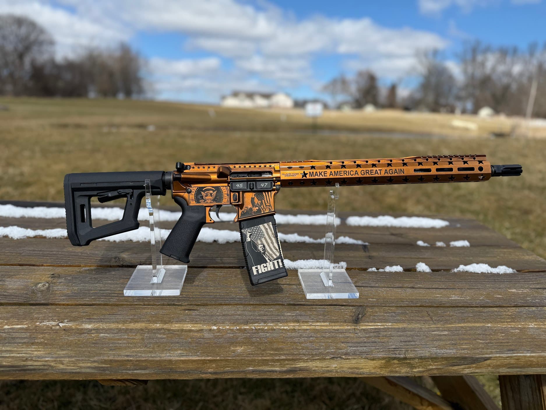 BLACK RAIN SPEC 15 TRUMP FX CUSTOM COPPER 16" AR-15