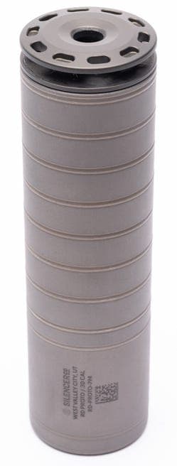 Silencerco Scythe Suppressor Titanium .30 Caliber 5/8x24