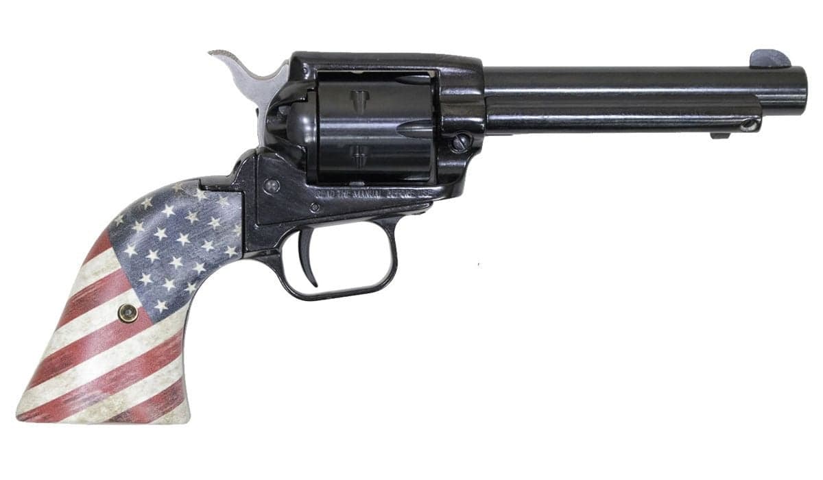 Heritage Firearms Rough Rider Small Bore .22 LR 4.75" Barrel 6-Rounds US Flag Grip