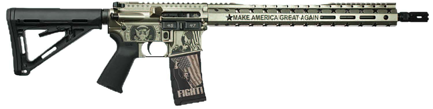 Black Rain Ordnance Trump FX Custom Limited Edition 5.56 NATO 30+1 Silver Spec 15