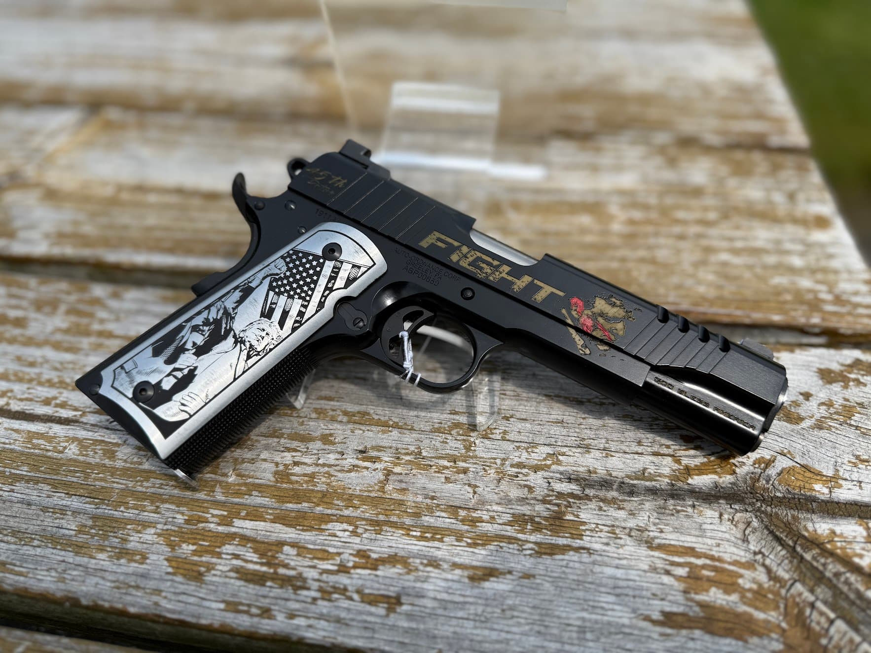 Auto-Ordnance 1911 Trump Fight .45 ACP 5" Barrel 7-Rounds