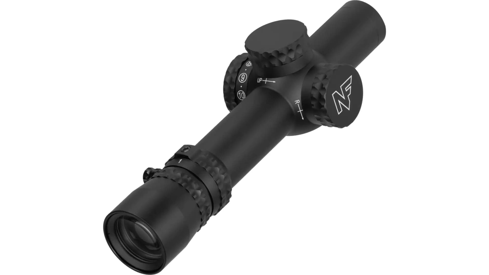 NightForce NX8 1-8x24mm 30mm Tube Riflescope, First Focal Plane C601, Color: Black, Tube Diameter: 30 mm