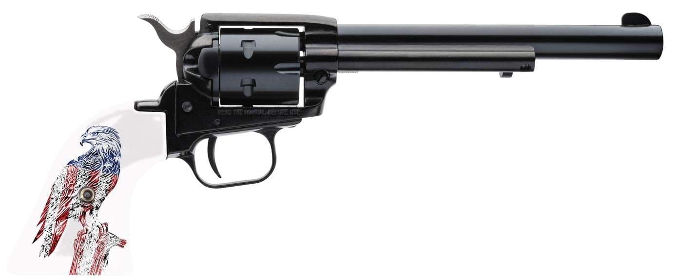 HERITAGE RR .22LR BK 6-1/2'' 6-RDS IML PATRIOT EAGLE