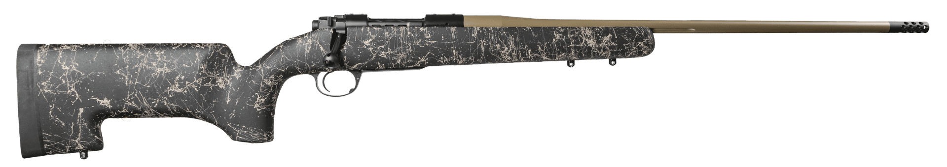 Kimber Mountain Acsent Mojave 300 Win Mag 4+1 26" Match Grade Threaded Barrel, Aluminum Receiver, Fixed Aluminum/Carbon Fiber Stock
