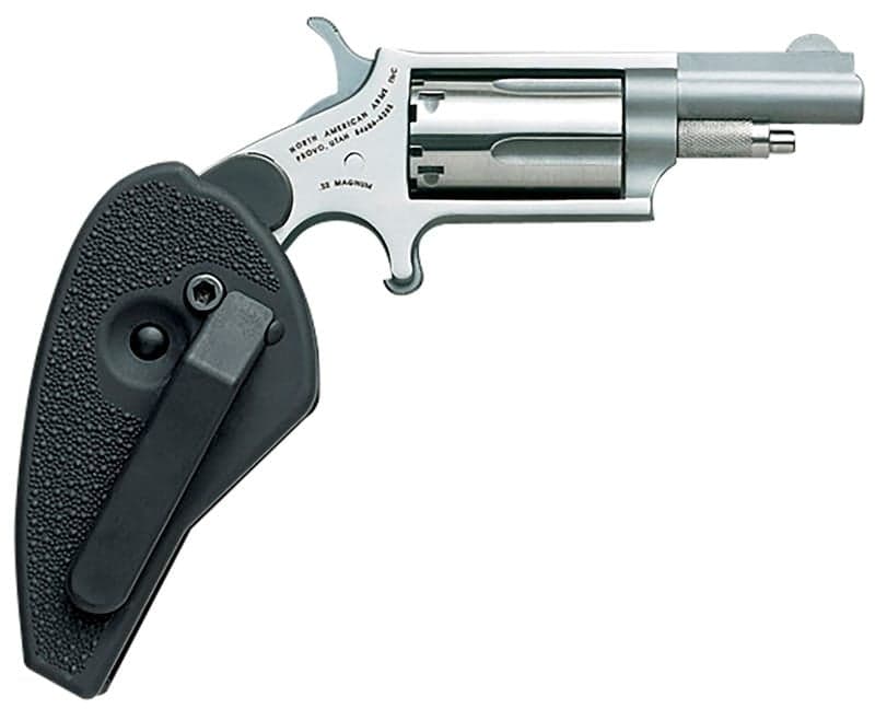 NAA Mini-Revolver Stainless .22 LR / .22 Mag 1.625" Barrel 5-Rounds