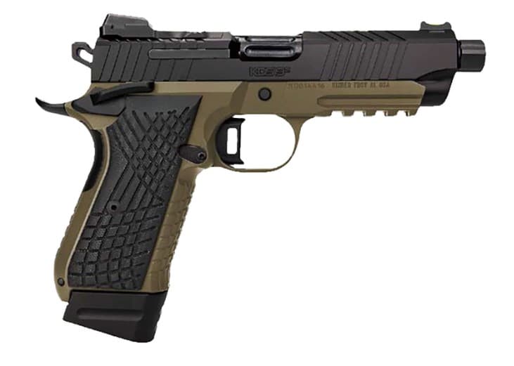 Kimber KDS9C 9mm 4.6" 1/2x28 Bbl FDE/Black Optics Ready 2011 Pistol