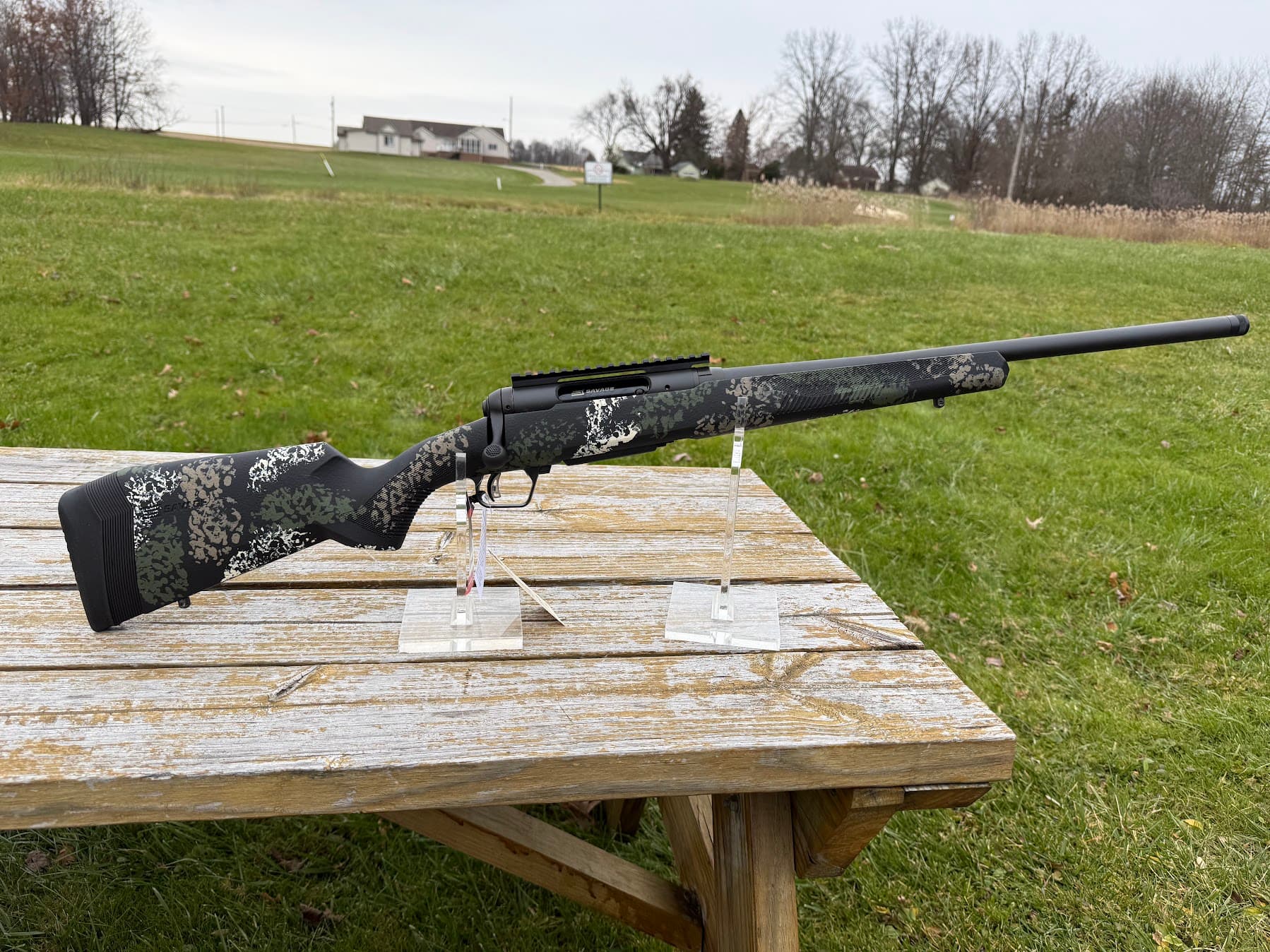 Savage Arms 110 Sp Forest Hunter .308win 20in Barrel 4rd Camo Optics Ready