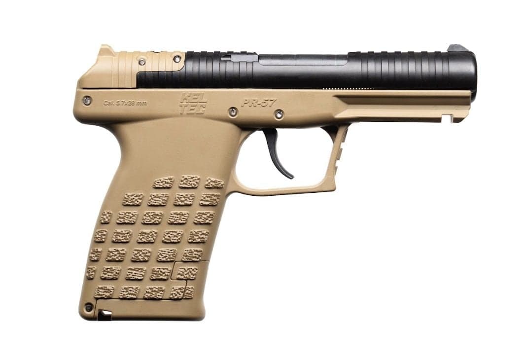 Keltec PR57 5.7X28 4.64" 20rd Pistol, Tan