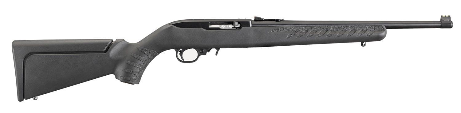 Ruger 10/22 Compact Synthetic Stock .22 LR 16.12"-Barrel 10-Rounds Scope Base Included