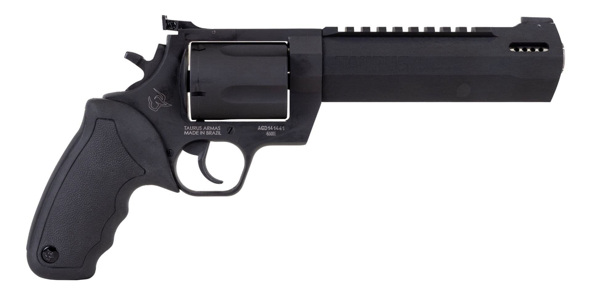 Taurus Raging Hunter Large .460 S&W Mag Revolver, Matte Black Oxide - 2-460061RH