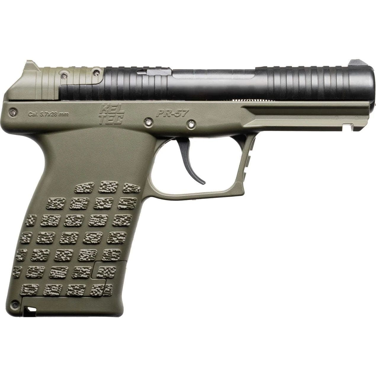 Kel-Tec PR57 Green 5.7 X 28 4.64" Barrel 20-Rounds Optics Ready