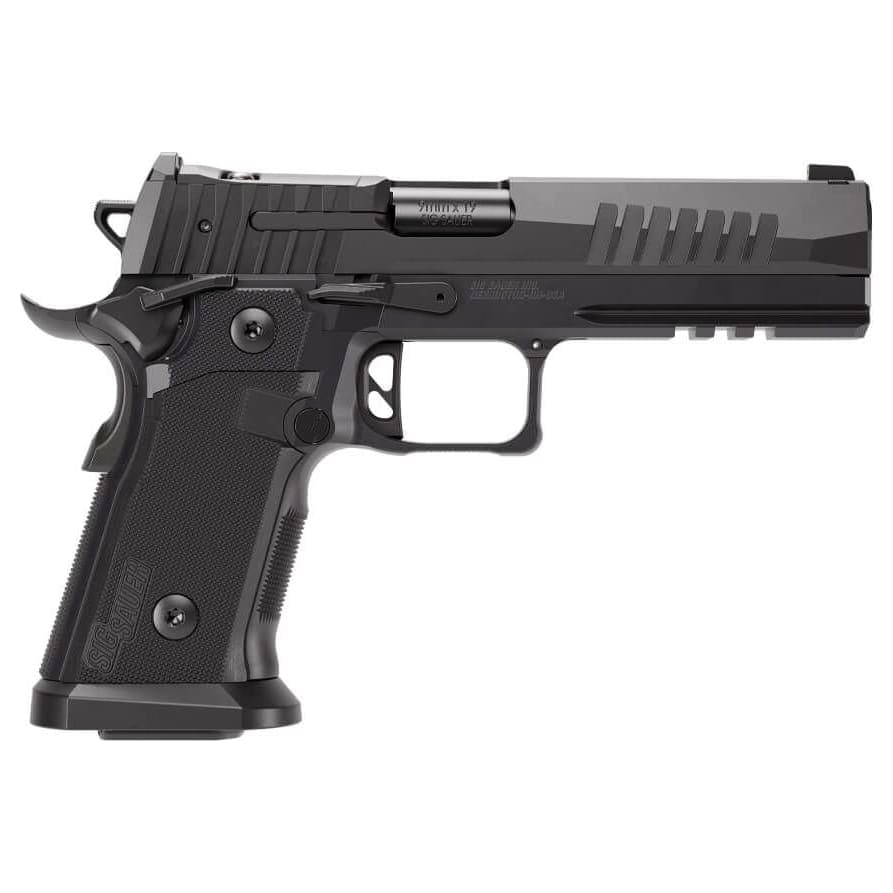 Sig Sauer P211 GT5 9mm 5" Bbl Blk SAO X-Ray 3 Optic Ready Alloy Grip Magwell Pistol w/(2) 21rd & (1) 17rd Steel Mags 211F-9-GT5
