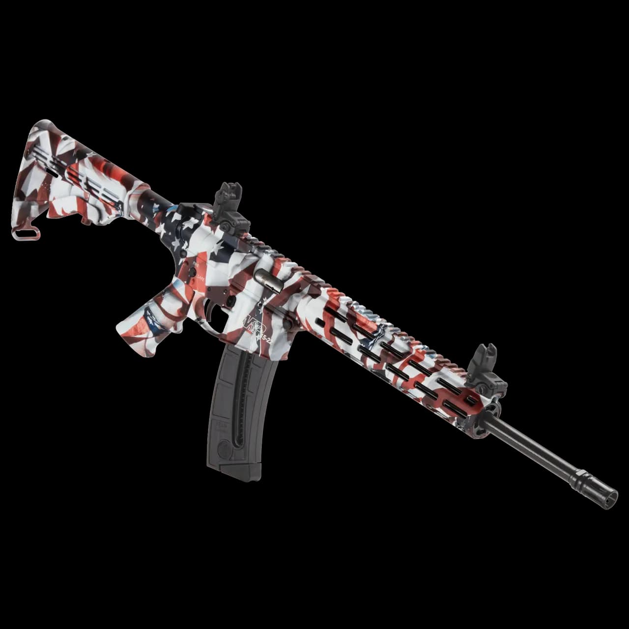 Smith and Wesson M&P15-22 Sport 16.5" .22LR 25rd, American Flag