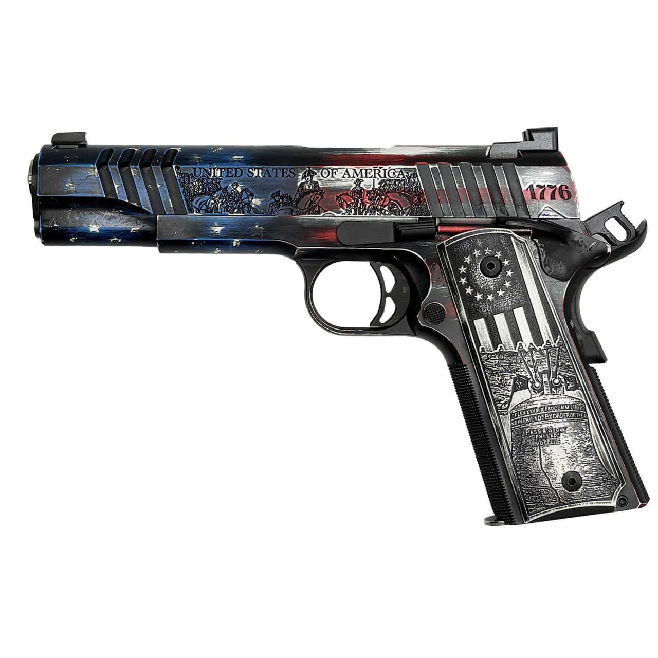 AUTO-ORDNANCE 1911A1 45ACP SS, FOUNDING FATHERS EDITION